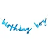 Blue 'Birthday Boy' Paper Banner - 2M<Party Delights Best