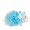 Blue Floral Elephant Pom Pom Decorations (3Pk)<Party Delights Sale