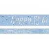 Blue 'Happy 13Th Birthday' Plastic Banner - 2.75M<Party Delights
