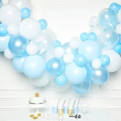 Blue Latex Balloon Arch Garland - 70 Balloons<Party Delights Sale