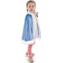 Blue Light Up Cape And Wand - Child<Party Delights Hot