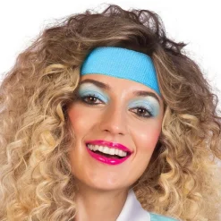 Blue Sweatband Accessory Kit<Party Delights Discount