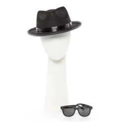 Blues Brothers Hat & Glasses (2Pk)<Party Delights Best