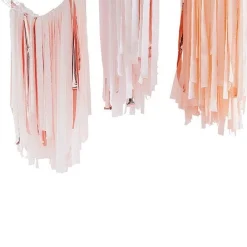 Blush & Rose Gold Streamer Ceiling Decoration<Party Delights Online