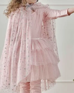 Party Delights Costume Accessories<Blush & Silver Star Cape