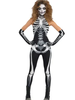 Women's Party Delights Women's<Bone A Fied Babe - Adult Costume