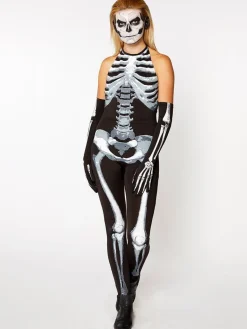 Women's Party Delights Women's<Bone A Fied Babe - Adult Costume
