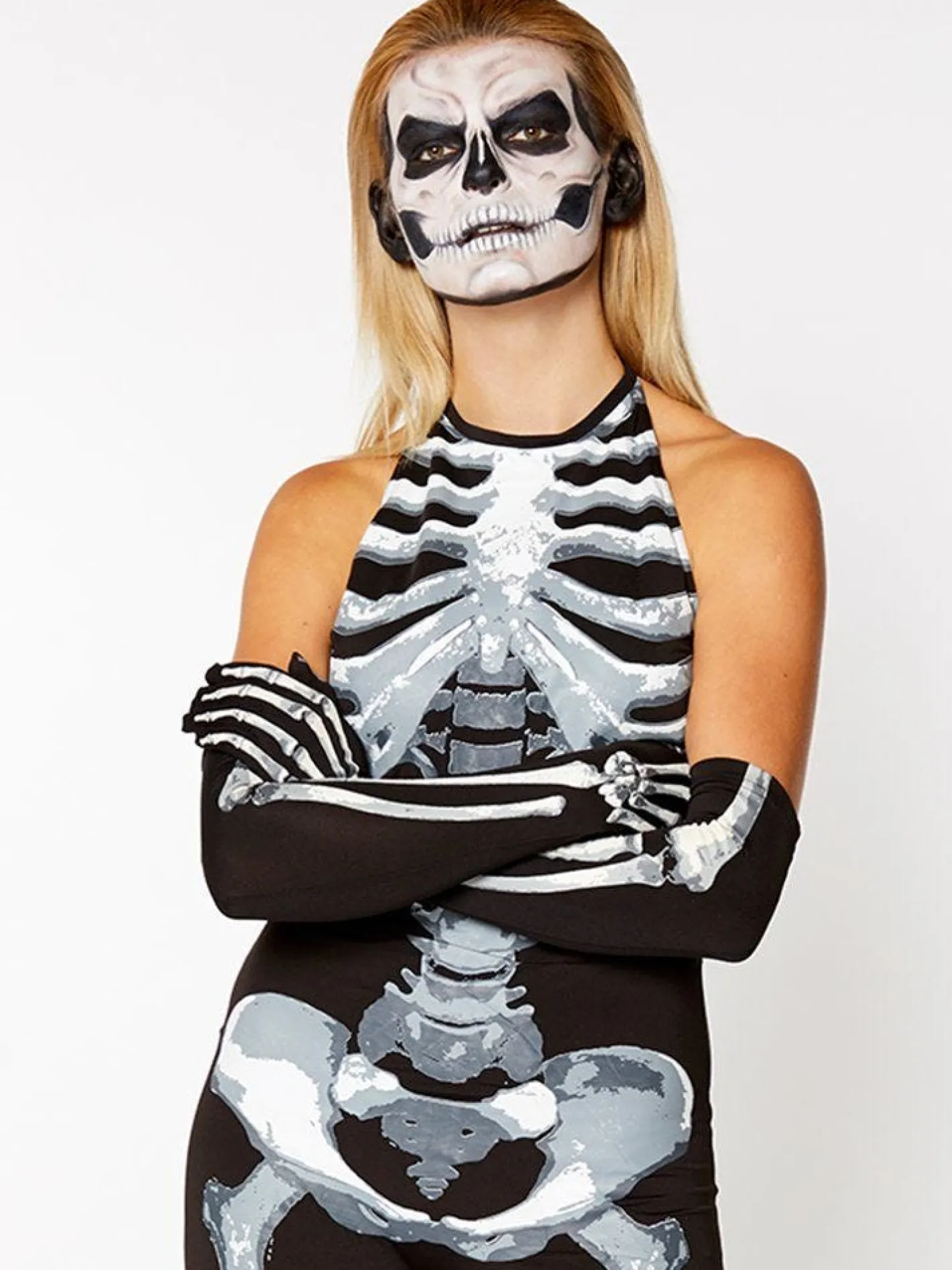 Women's Party Delights Women's<Bone A Fied Babe - Adult Costume