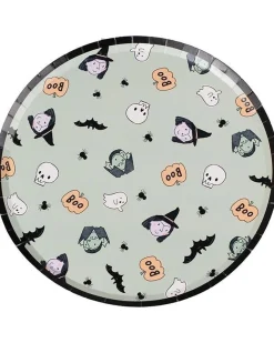 Party Delights Tableware<Boo Crew Paper Plates (8Pk)