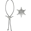 Bootlace Necktie & Badge<Party Delights Discount