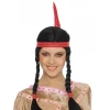 Braided Wig With Feather<Party Delights Clearance