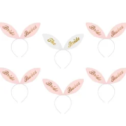 Bride Squad Bunny Ears Card Headbands<Party Delights Sale