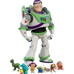 Buzz Lightyear Toy Story Cardboard Cutout - 134Cm X 72Cm<Party Delights Clearance