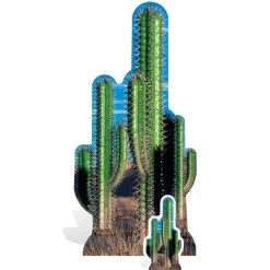 Cactus Group Cardboard Cutout - 152Cm X 72Cm<Party Delights Hot