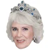 Camilla Queen Consort Card Mask<Party Delights Sale