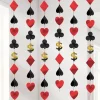Casino Hanging Strings Decoration - 2.1M (6Pk)<Party Delights Sale