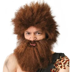 Caveman Wig With Beard<Party Delights Best