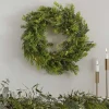Party Delights Wreaths & Garlands<Cedar Pine Foliage Christmas Wreath With Lights - 45Cm