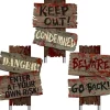 Party Delights Outdoor Decorations<Cemetery Path Signs - 30.4Cm