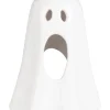 Party Delights Halloween Home Decor<Ceramic Ghost Tea Light Holder