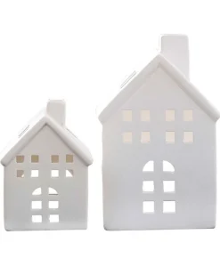 Party Delights Tableware<Ceramic Houses (2Pk)
