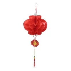 Chinese Honeycomb Lantern - 30Cm (5Pk)<Party Delights Outlet