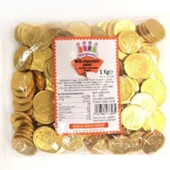 Chocolate Pirate Coins - 1Kg<Party Delights Discount