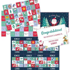 Party Delights Christmas Games<Christmas Bingo Game