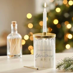 Party Delights Christmas Party Accessories<Christmas Candle Advent Calendar - 15Cm