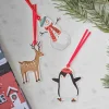 Party Delights Gift Wrapping<Christmas Character Shaped Gift Tags & Ribbon (9Pk)