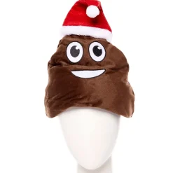 Christmas Poop Emoji Hat<Party Delights Online