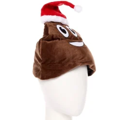 Christmas Poop Emoji Hat<Party Delights Online