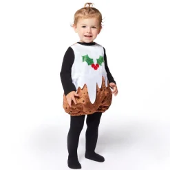 Kids' Party Delights Kids'<Christmas Pudding Cutie - Baby And Toddler Costume