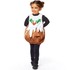 Kids' Party Delights Kids'<Christmas Pudding Tabard - Child Costume