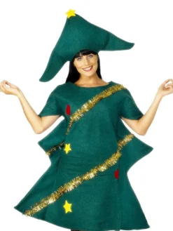 Women's Party Delights Women's<Christmas Tree Costume - Adult Costume