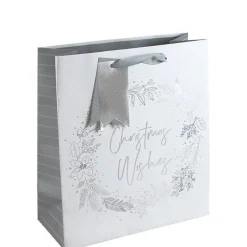 Party Delights Gift Wrapping<Christmas Wishes Gift Bag - 25.5Cm X 21.5Cm