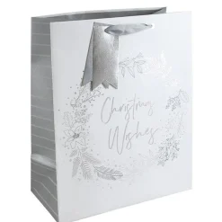 Party Delights Gift Wrapping<Christmas Wishes Gift Bag - 33Cm X 26.5Cm