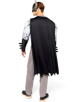 Men's Party Delights Men's<Classic Batman Muscle Chest - Adult Costume