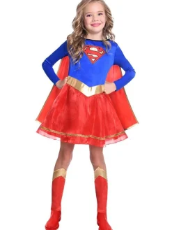 Kids' Party Delights Kids'<Classic Supergirl - Child Costume
