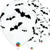 Party Delights Balloons<Clear Bat Print Balloons - 11" Latex (6Pk)