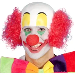 Clown Rubber Top Wig<Party Delights Clearance