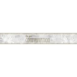 Confirmation Dove Paper Banners - 1M (3Pk)<Party Delights Discount