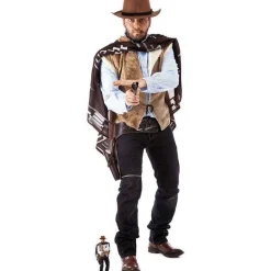 Cowboy Cardboard Cutout - 178Cm X 61Cm<Party Delights Clearance