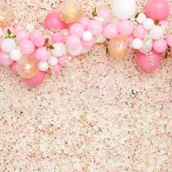 Cream Hydrangea Flower Wall - 40 X 60Cm<Party Delights Best