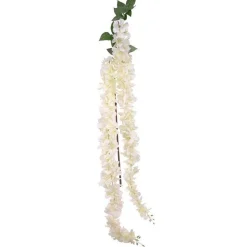 Cream Wisteria Decoration (2Pk)<Party Delights Clearance