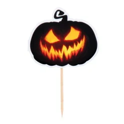 Party Delights Tableware<Creepy Pumpkin Cocktail Picks (12Pk)