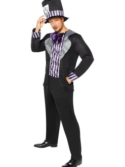 Men's Party Delights Men's<Dark Mad Hatter - Adult Costume