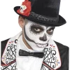 Men's Party Delights Men's<Day Of The Dead Flower Top Hat