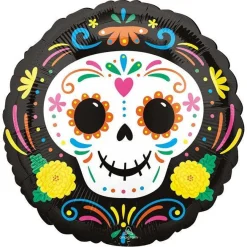 Party Delights Balloons<Day Of The Dead Skull Balloon - 18" Foil