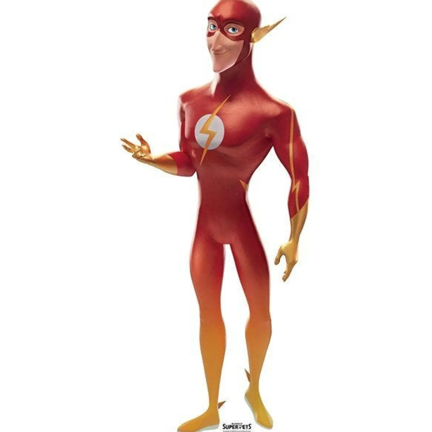 Dc League Of Super Pets The Flash Cardboard Cutout - 152Cm X 67Cm<Party Delights